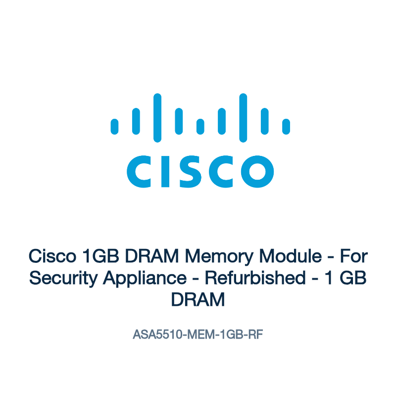 ASA5510-MEM-1GB-RF: Cisco 1GB DRAM Memory Module