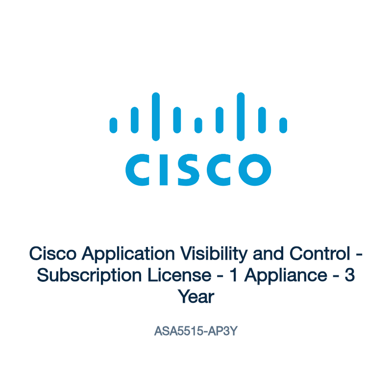 ASA5515-AP3Y: Cisco Application Visibility and Control