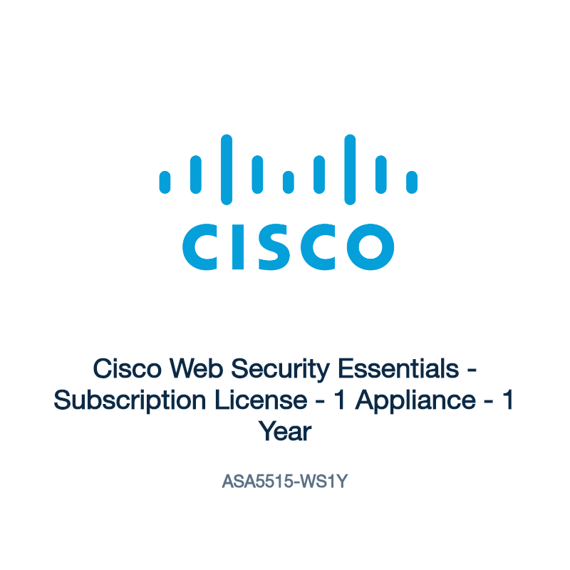 ASA5515-WS1Y: Cisco Web Security Essentials