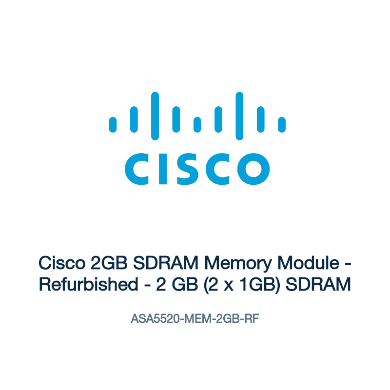 ASA5520-MEM-2GB-RF: Cisco 2GB SDRAM Memory Module