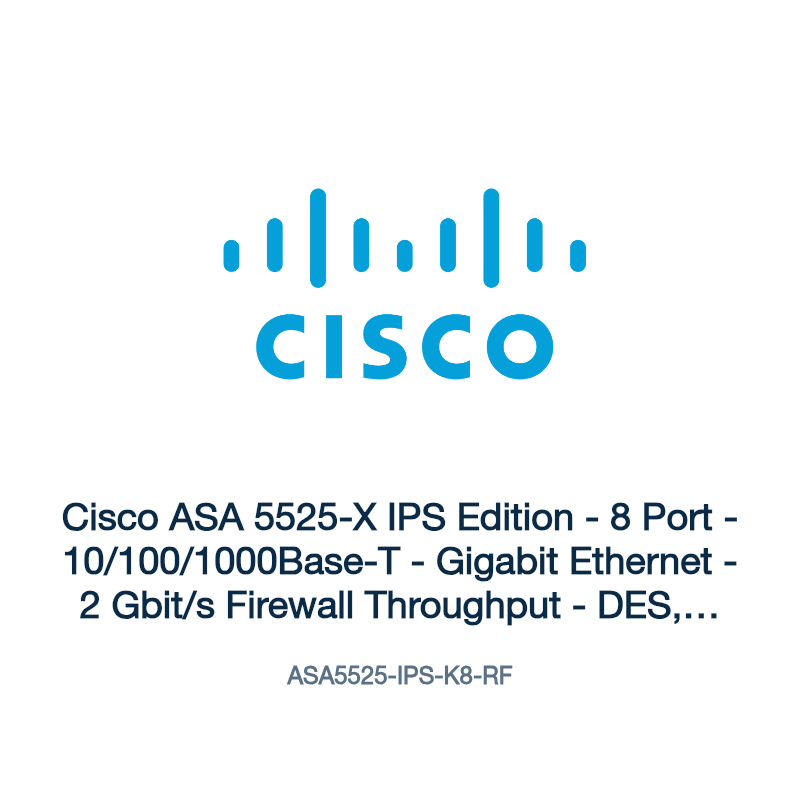 ASA5525-IPS-K8-RF: Cisco ASA 5525-X IPS Edition