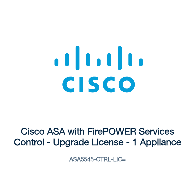ASA5545-CTRL-LIC=: Cisco ASA with FirePOWER Services Control