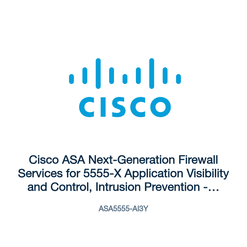 ASA5555-AI3Y: Cisco ASA Next-Generation Firewall Services for 5555-X Application
