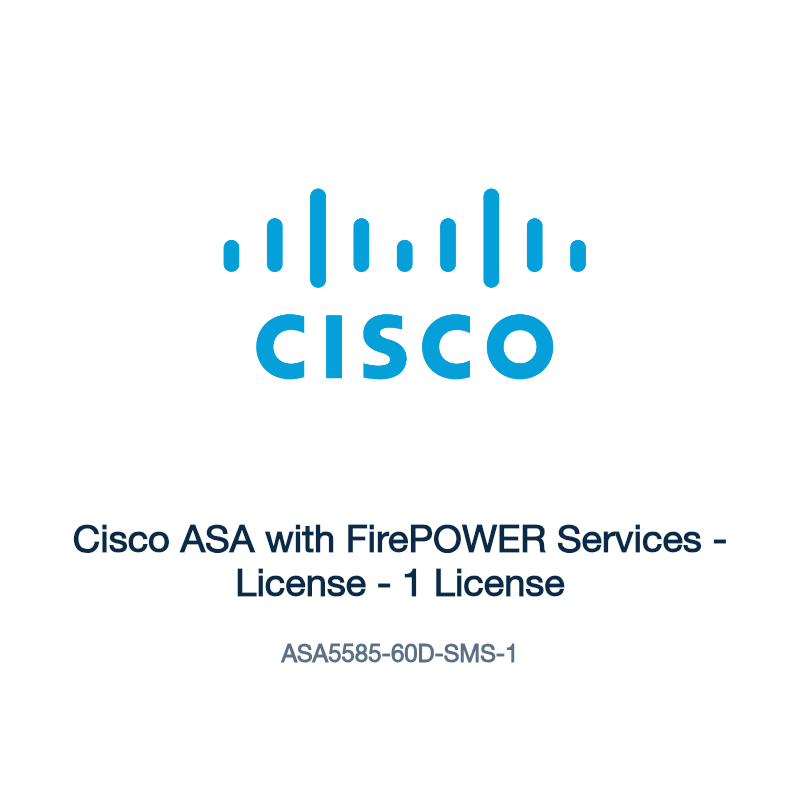 ASA5585-60D-SMS-1: Cisco ASA with FirePOWER Services