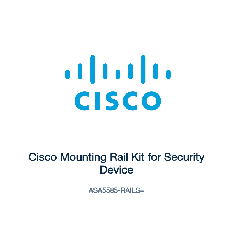 ASA5585-RAILS=: Cisco Mounting Rail Kit for Security Device