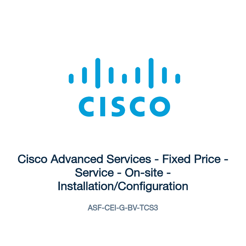 ASF-CEI-G-BV-TCS3: Cisco Advanced Services