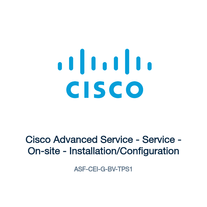 ASF-CEI-G-BV-TPS1: Cisco Advanced Service