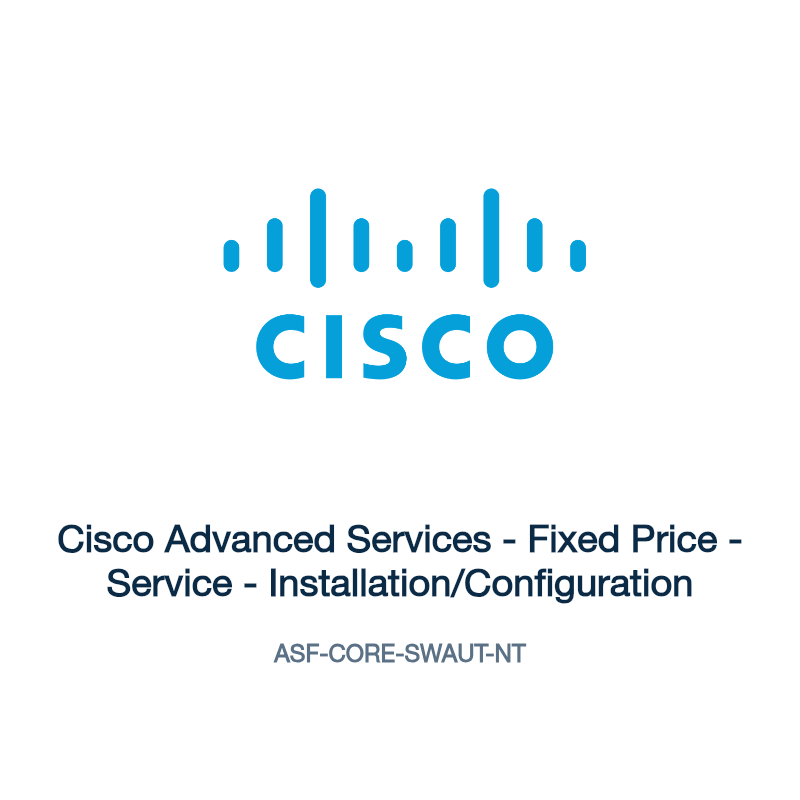 ASF-CORE-SWAUT-NT: Cisco Advanced Services