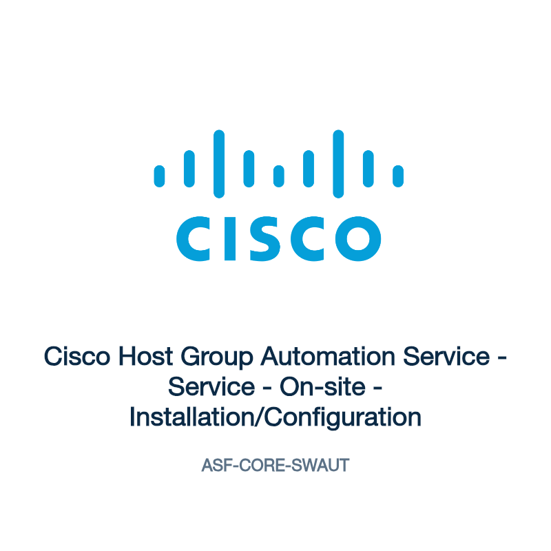 ASF-CORE-SWAUT: Cisco Host Group Automation Service