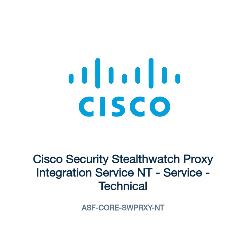 ASF-CORE-SWPRXY-NT: Cisco Security Stealthwatch Proxy Integration Service NT