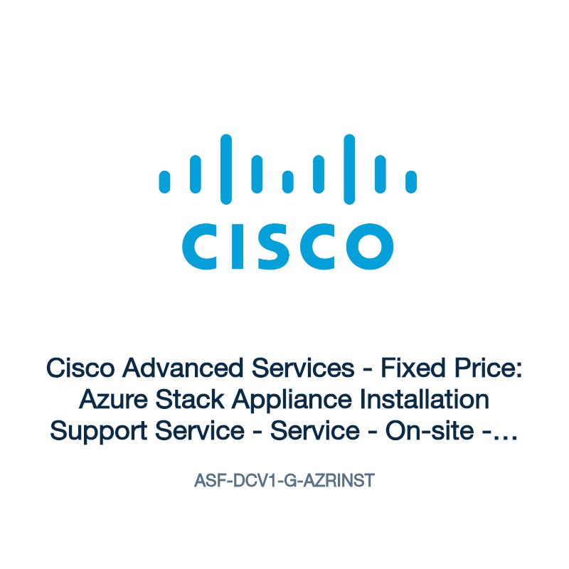 ASF-DCV1-G-AZRINST: Cisco Advanced Services