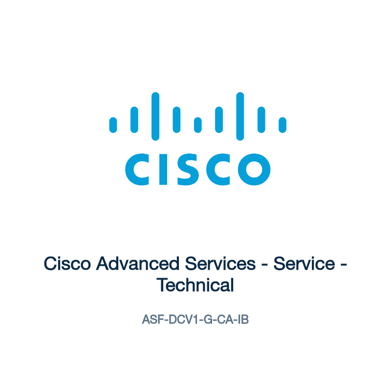 ASF-DCV1-G-CA-IB: Cisco Advanced Services