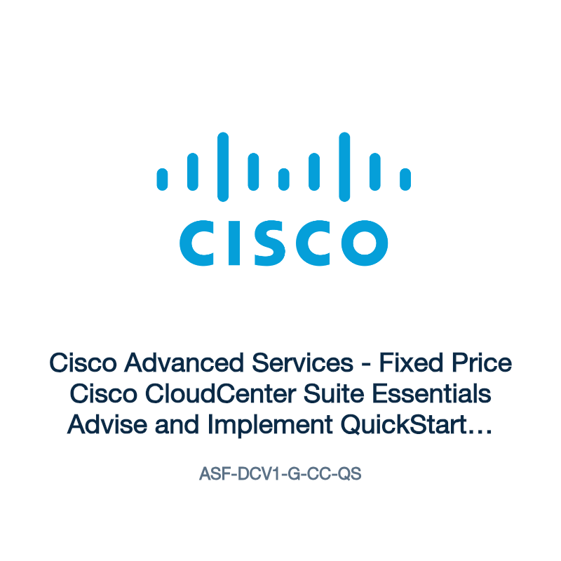 ASF-DCV1-G-CC-QS: Cisco Advanced Services