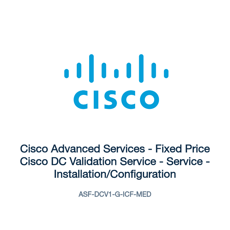 ASF-DCV1-G-ICF-MED: Cisco Advanced Services