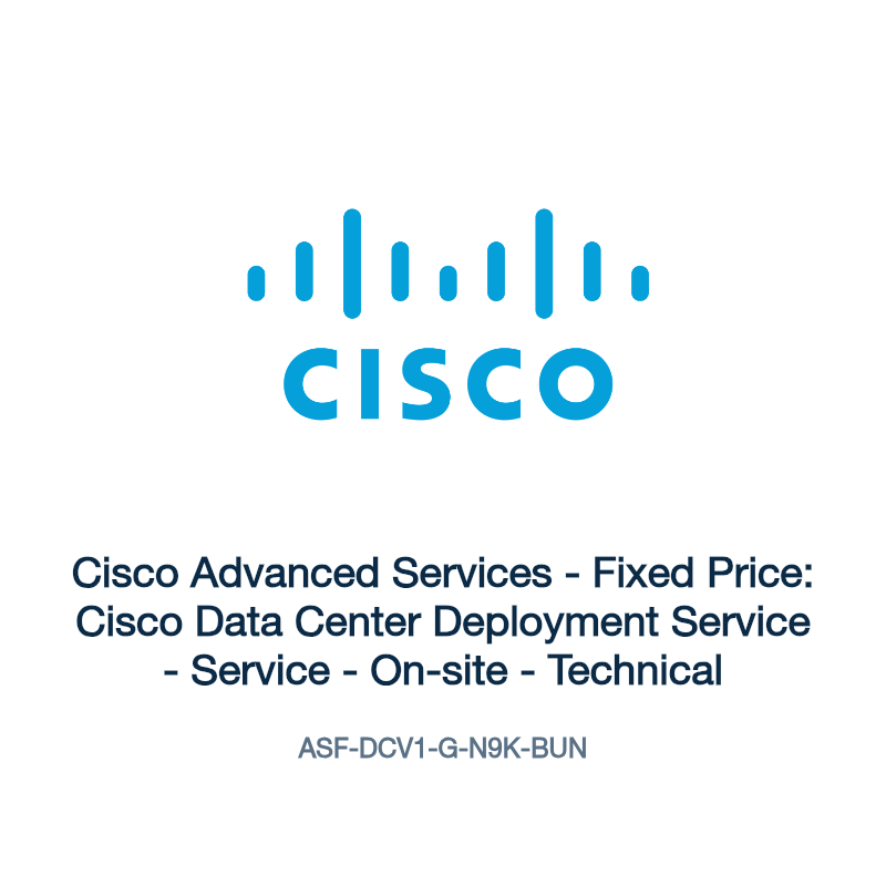 ASF-DCV1-G-N9K-BUN: Cisco Advanced Services