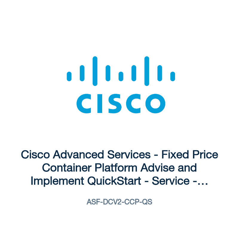 ASF-DCV2-CCP-QS: Cisco Advanced Services