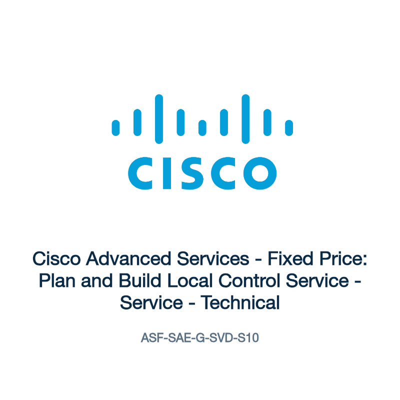 ASF-SAE-G-SVD-S10: Cisco Advanced Services