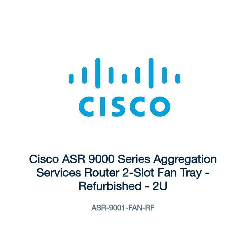 ASR-9001-FAN-RF: Cisco ASR 9000 Series Aggregation Services Router 2-Slot Fan Tray