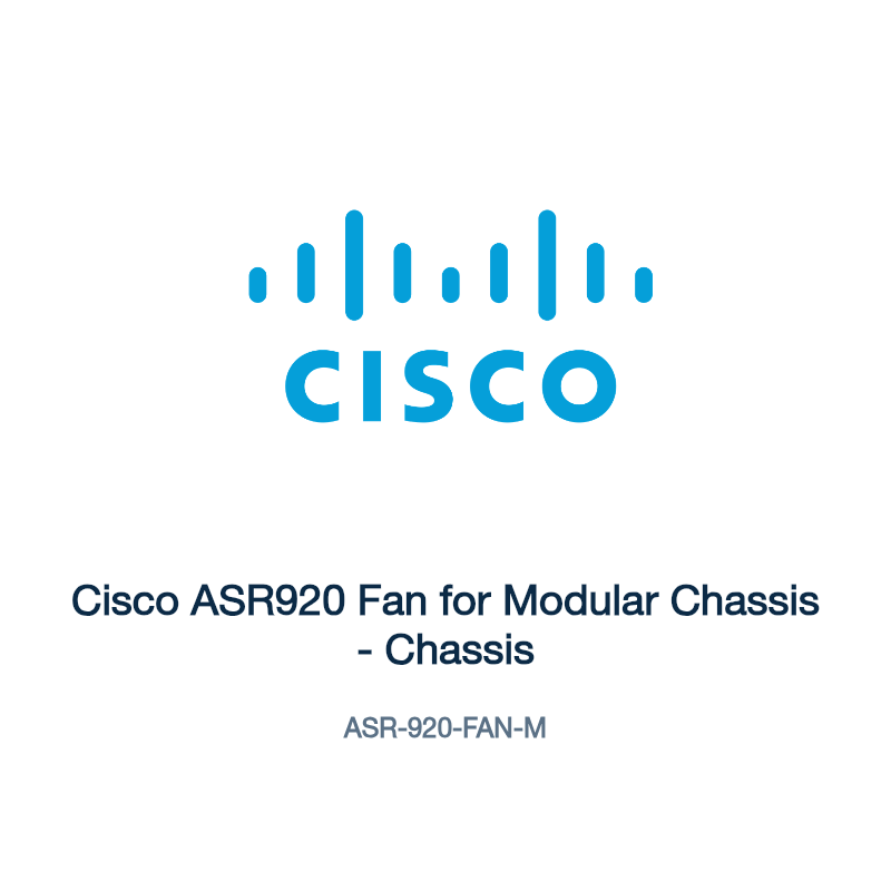ASR-920-FAN-M: Cisco ASR920 Fan for Modular Chassis