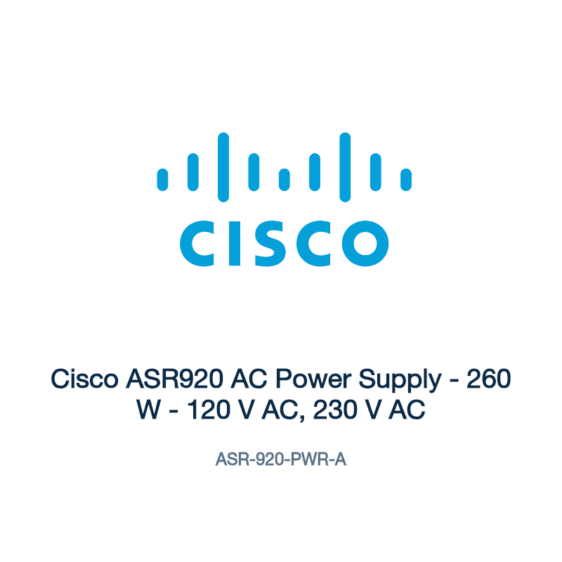 ASR-920-PWR-A: Cisco ASR920 AC Power Supply