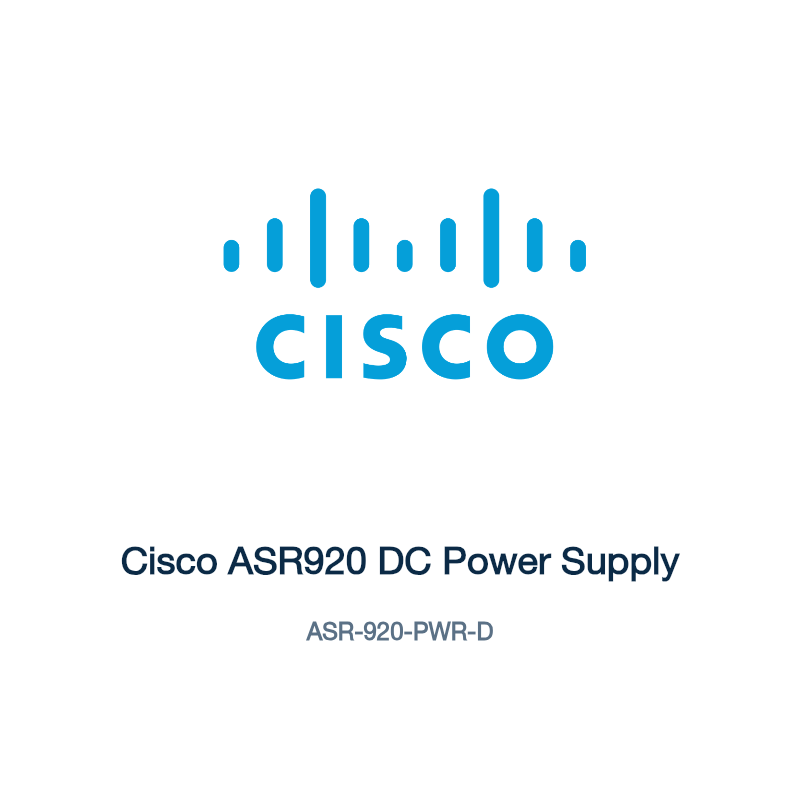 ASR-920-PWR-D: Cisco ASR920 DC Power Supply