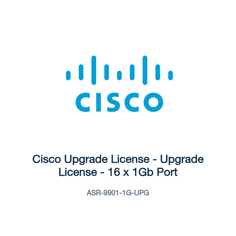 ASR-9901-1G-UPG: Cisco Upgrade License