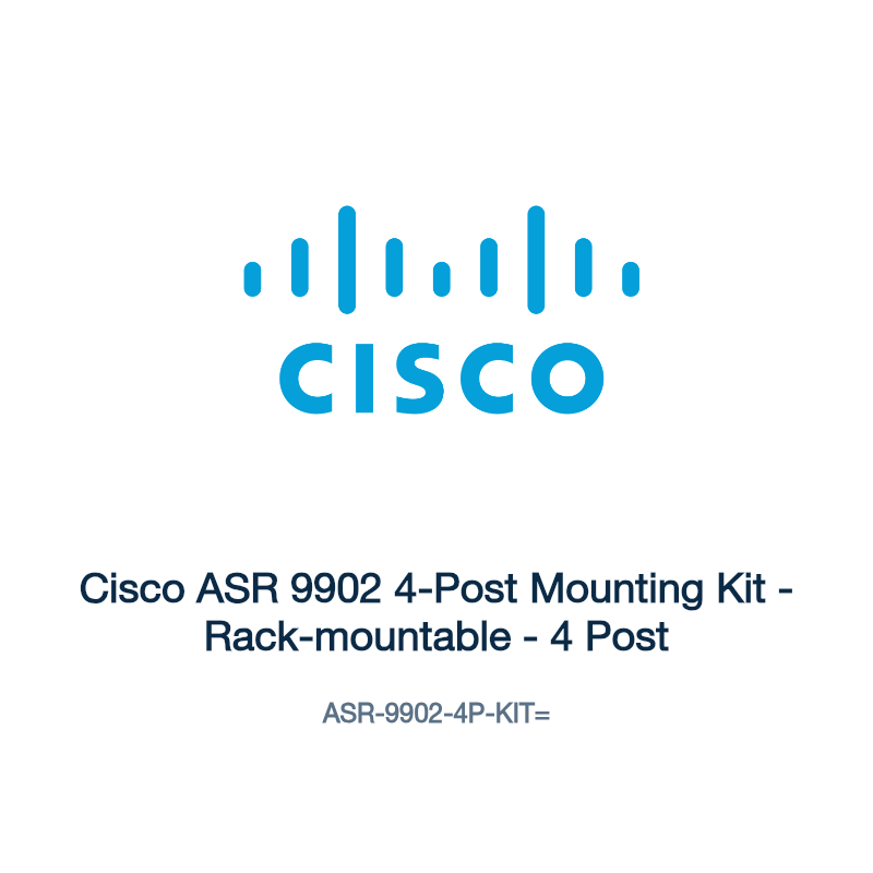 ASR-9902-4P-KIT=: Cisco ASR 9902 4-Post Mounting Kit