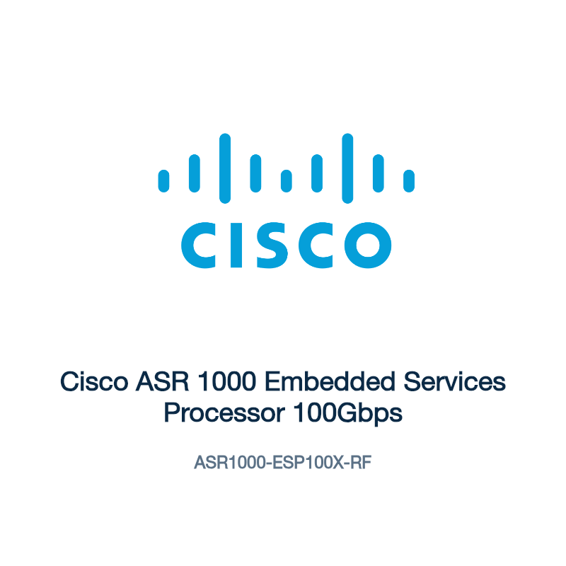 ASR1000-ESP100X-RF: Cisco ASR 1000 Embedded Services Processor 100Gbps