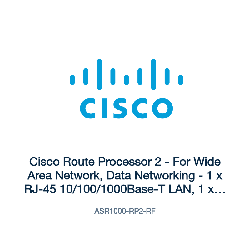 ASR1000-RP2-RF: Cisco Route Processor 2