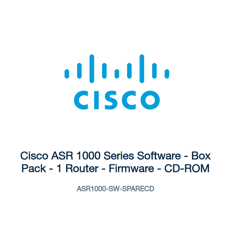 ASR1000-SW-SPARECD: Cisco ASR 1000 Series Software