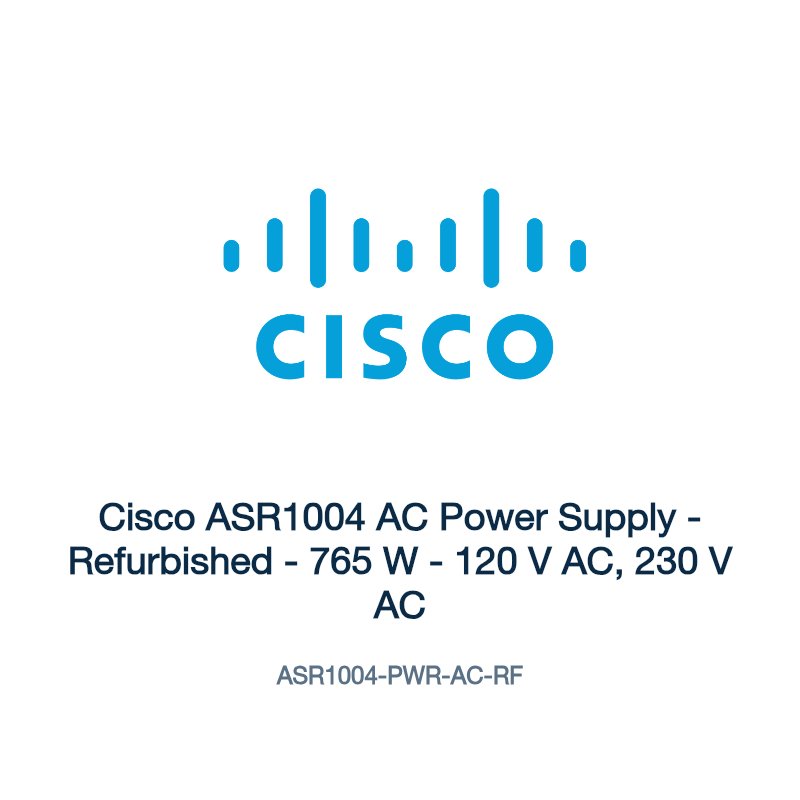 ASR1004-PWR-AC-RF: Cisco ASR1004 AC Power Supply