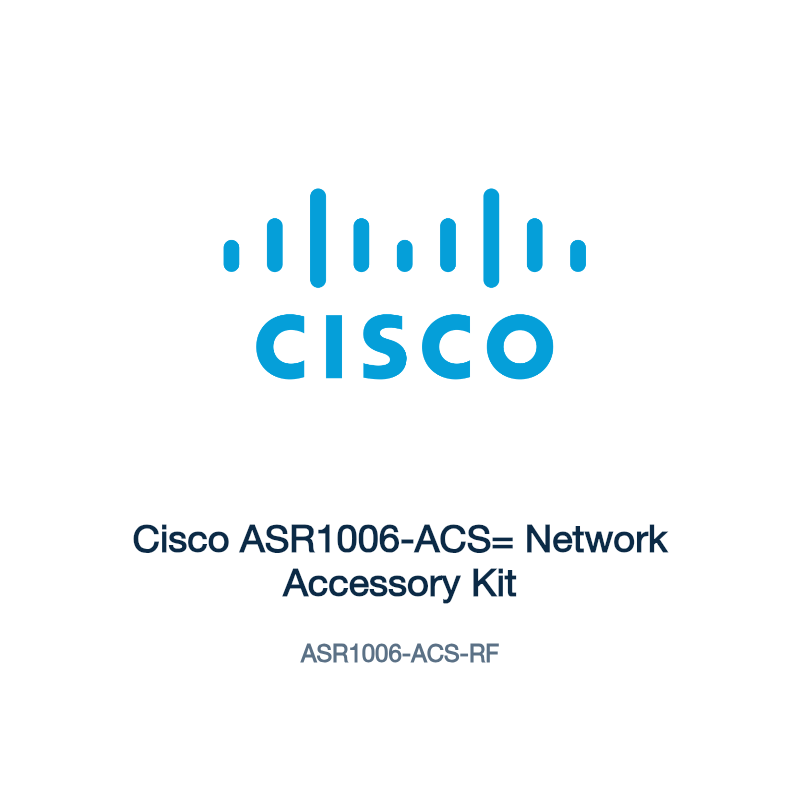 ASR1006-ACS-RF: Cisco ASR1006-ACS= Network Accessory Kit