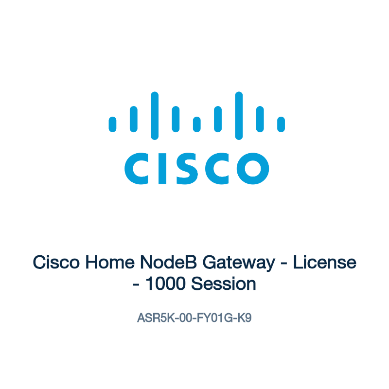 ASR5K-00-FY01G-K9: Cisco Home NodeB Gateway