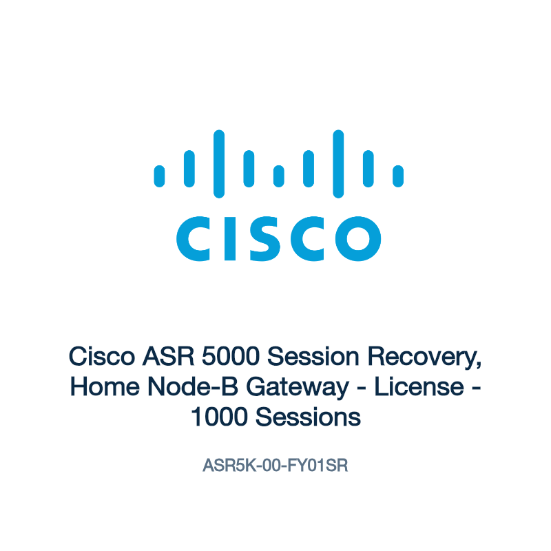 ASR5K-00-FY01SR: Cisco ASR 5000 Session Recovery, Home Node-B Gateway