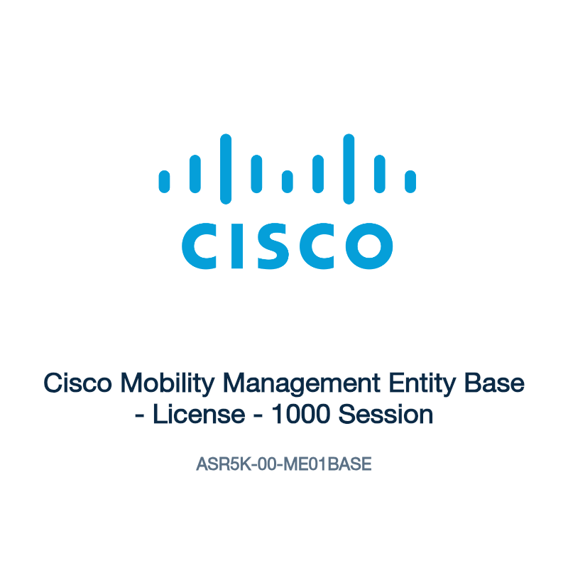 ASR5K-00-ME01BASE: Cisco Mobility Management Entity Base