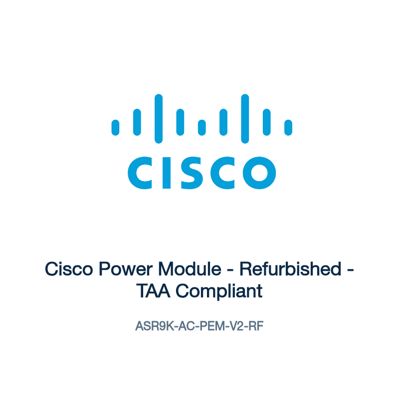 ASR9K-AC-PEM-V2-RF: Cisco Power Module