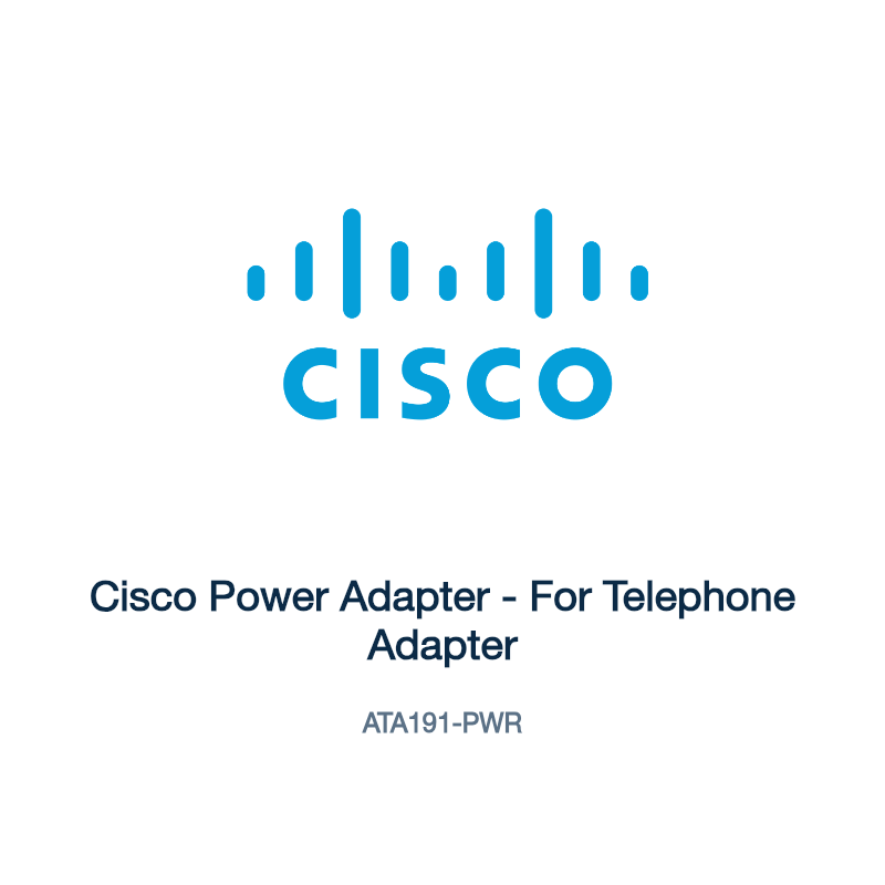 ATA191-PWR: Cisco Power Adapter