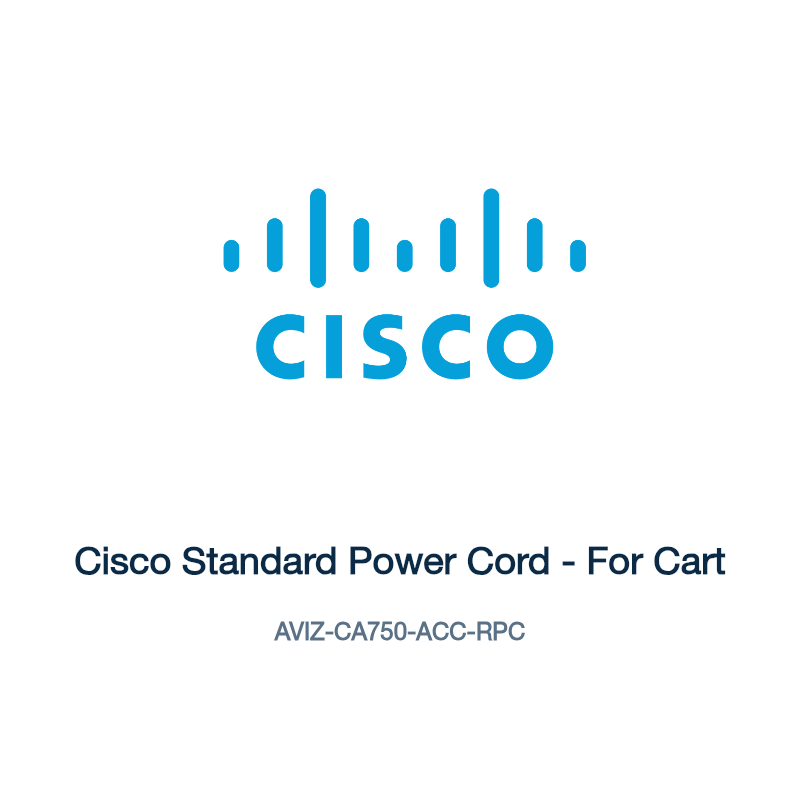 AVIZ-CA750-ACC-RPC: Cisco Standard Power Cord