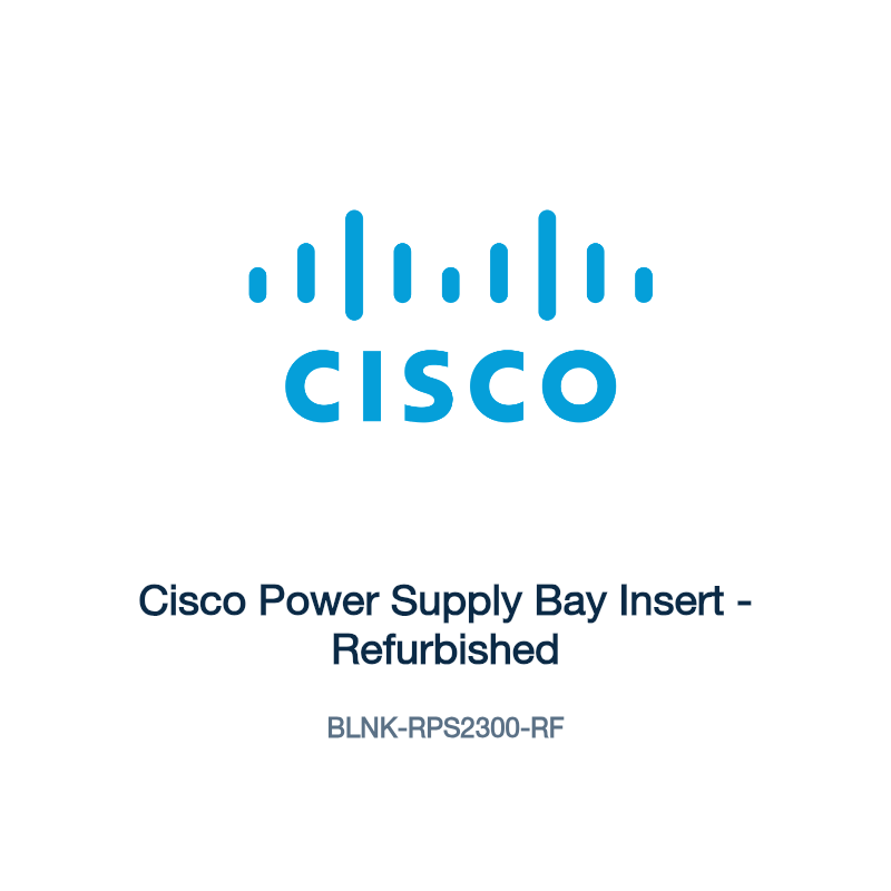 BLNK-RPS2300-RF: Cisco Power Supply Bay Insert