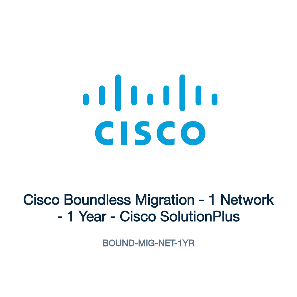 BOUND-MIG-NET-1YR: Cisco Boundless Migration