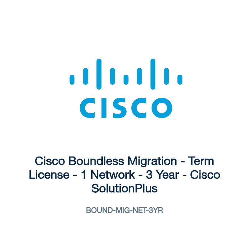 BOUND-MIG-NET-3YR: Cisco Boundless Migration