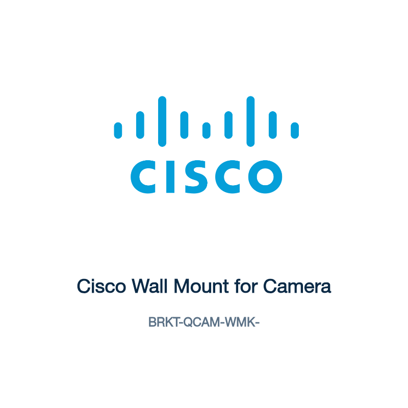 BRKT-QCAM-WMK-: Cisco Wall Mount for Camera