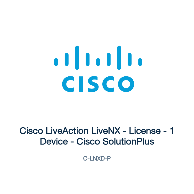 C-LNXD-P: Cisco LiveAction LiveNX