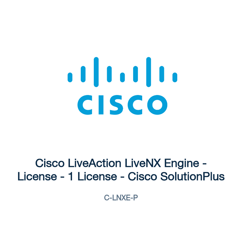 C-LNXE-P: Cisco LiveAction LiveNX Engine