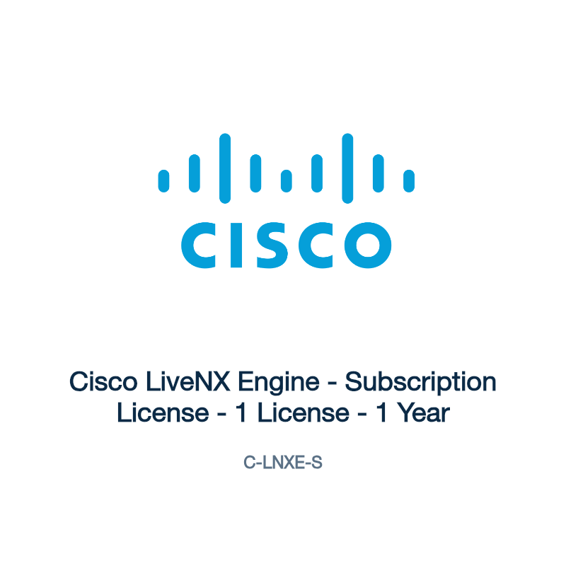 C-LNXE-S: Cisco LiveNX Engine