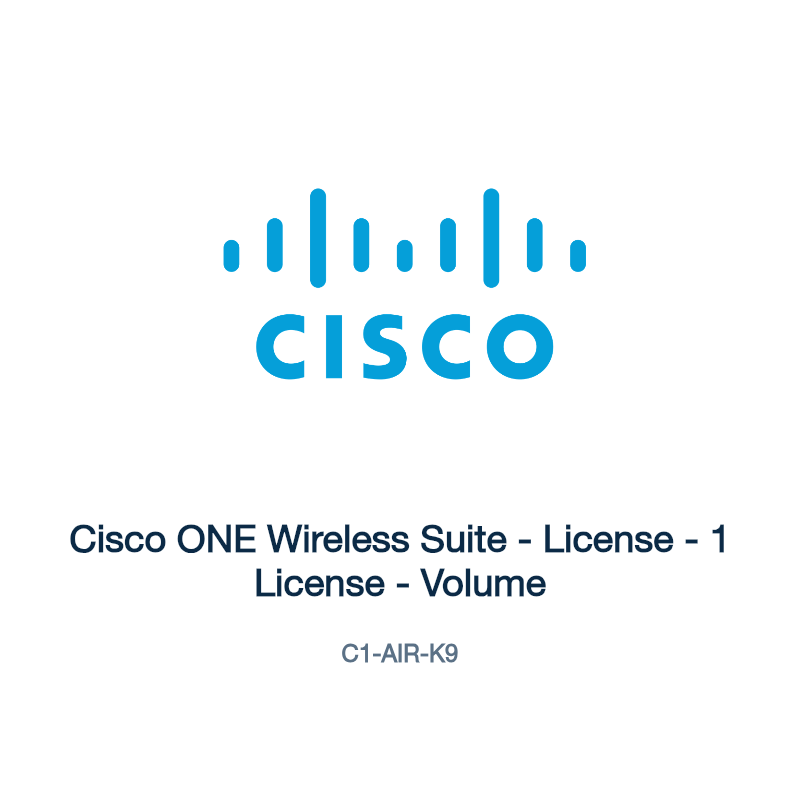 C1-AIR-K9: Cisco ONE Wireless Suite