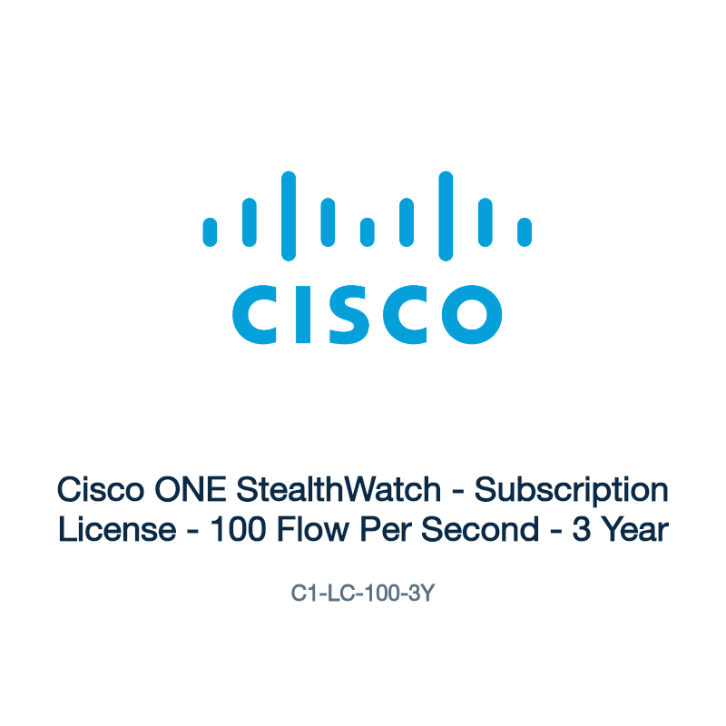 C1-LC-100-3Y: Cisco ONE StealthWatch