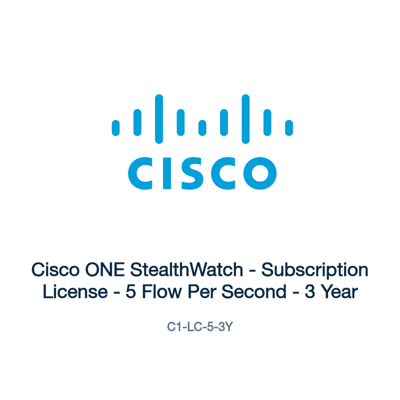 C1-LC-5-3Y: Cisco ONE StealthWatch
