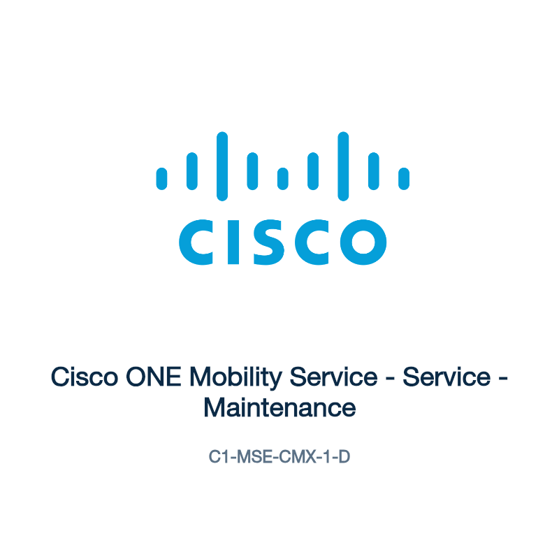 C1-MSE-CMX-1-D: Cisco ONE Mobility Service