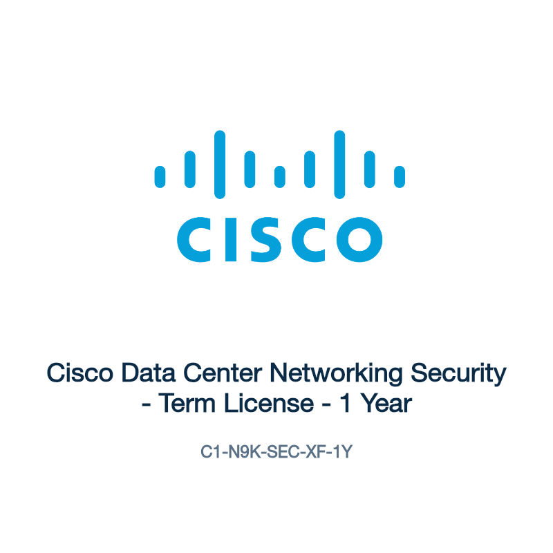 C1-N9K-SEC-XF-1Y: Cisco Data Center Networking Security
